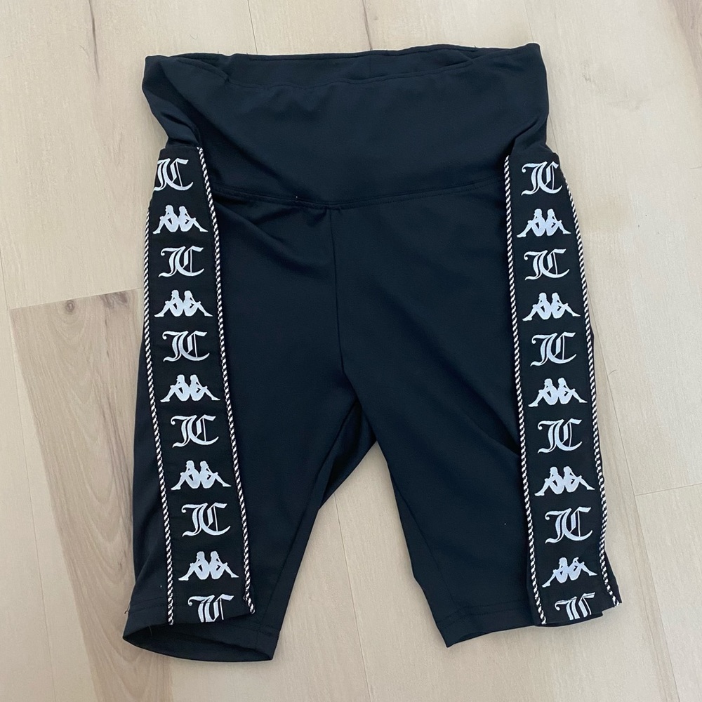 Juicy Couture Black Biker Shorts
